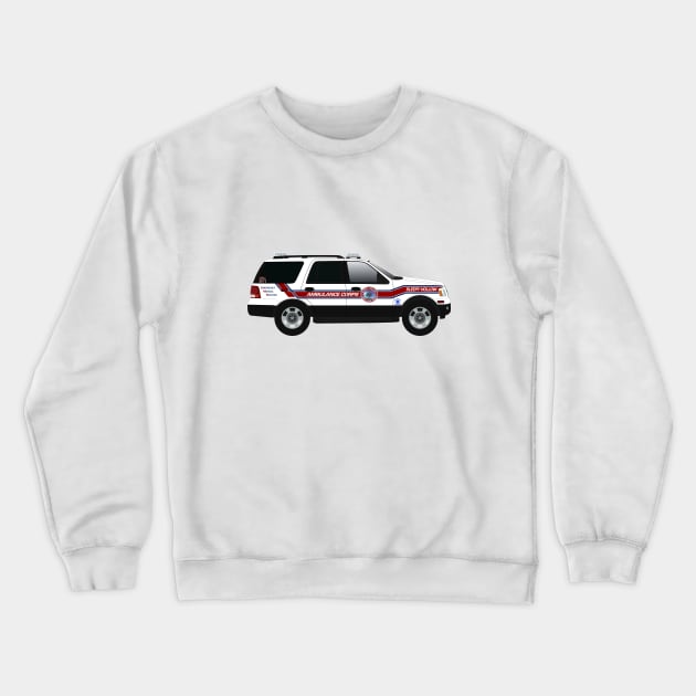 Sleepy Hollow VAC Car Crewneck Sweatshirt by BassFishin